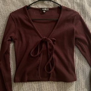 Cropped cardigan